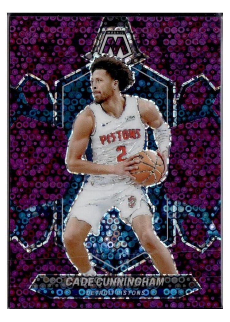 2023-24 Panini Mosaic Base Set Cade Cunningham #81 card