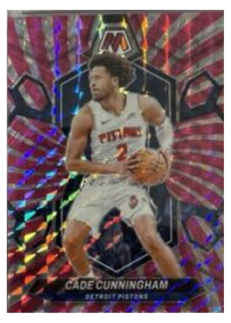 2023-24 Panini Mosaic Base Set Cade Cunningham #81 card