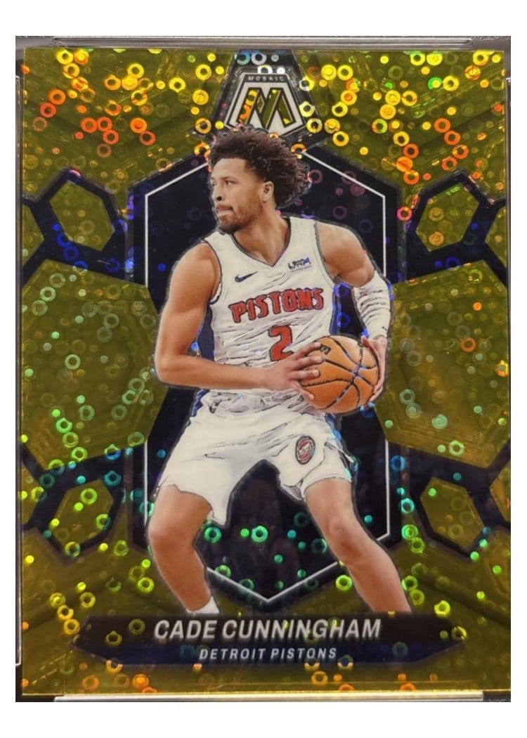 2023-24 Panini Mosaic Base Set Cade Cunningham #81 card