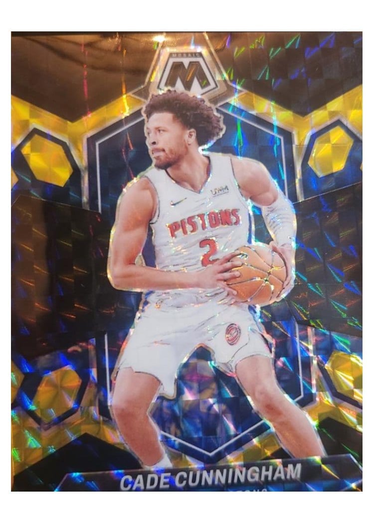 2023-24 Panini Mosaic Base Set Cade Cunningham #81 card