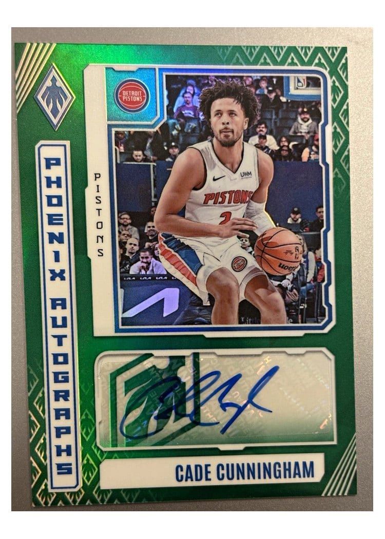2023-24 Panini Phoenix Phoenix Autographs Cade Cunningham #PA-CCU card