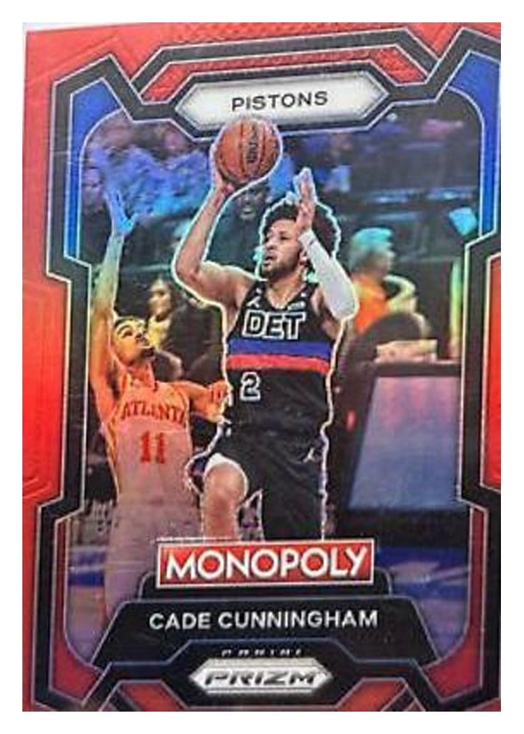2023-24 Panini Prizm Monopoly Base Set Cade Cunningham #25 card