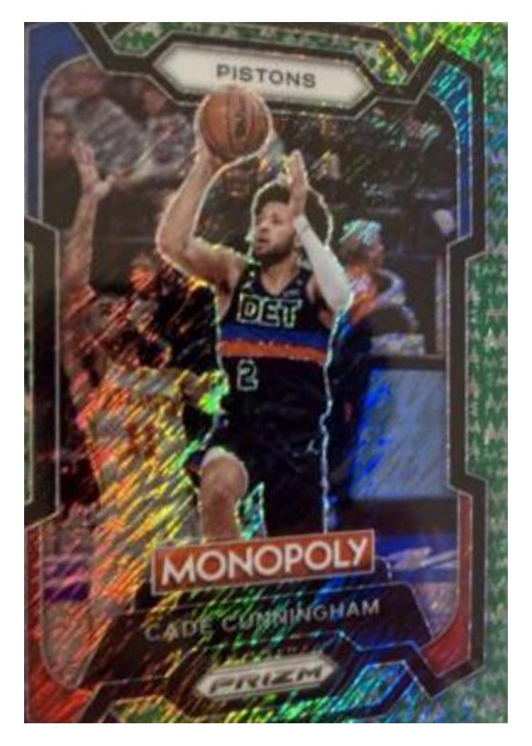 2023-24 Panini Prizm Monopoly Base Set Cade Cunningham #25 card