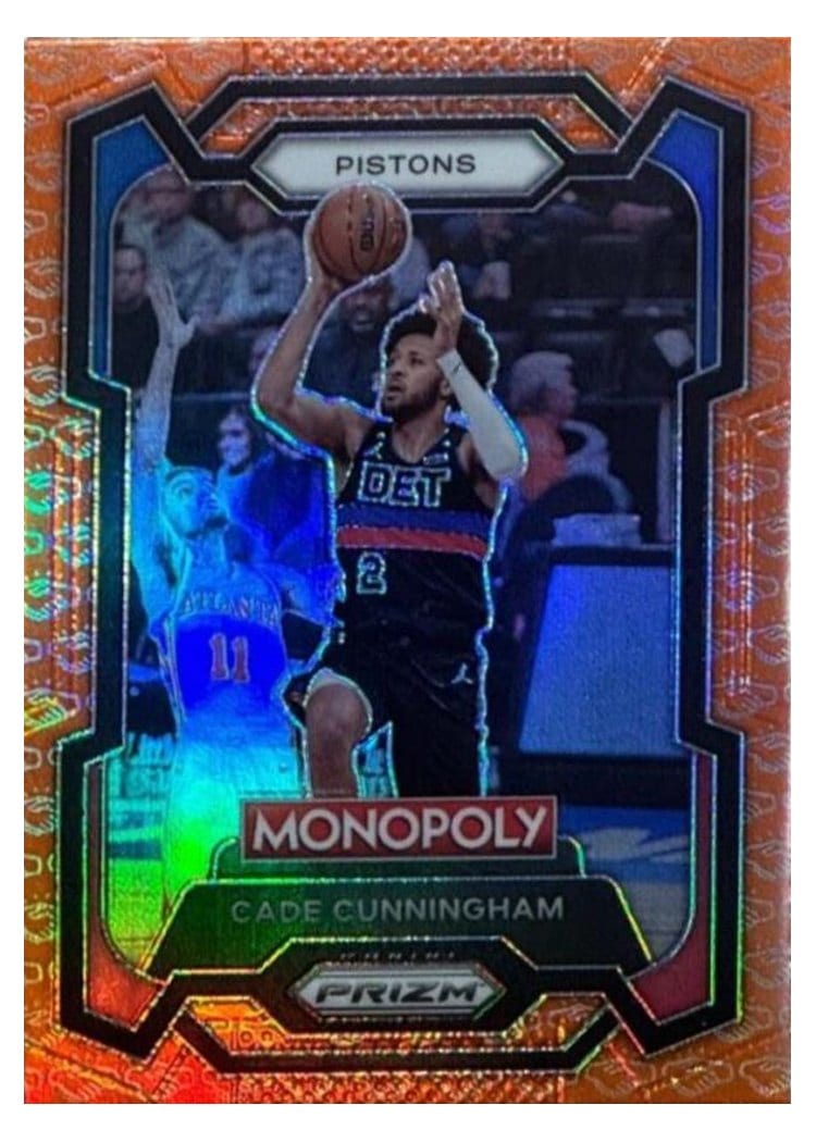 2023-24 Panini Prizm Monopoly Base Set Cade Cunningham #25 card