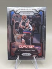 2023-24 Panini Prizm Monopoly Base Set Cade Cunningham #25 card