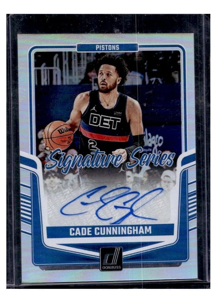 2024-25 Donruss Signature Series Cade Cunningham #SS-CUN card