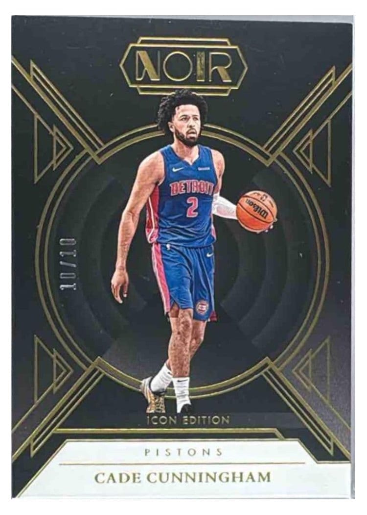 2024-25 Panini Noir Base Set Cade Cunningham #103 card