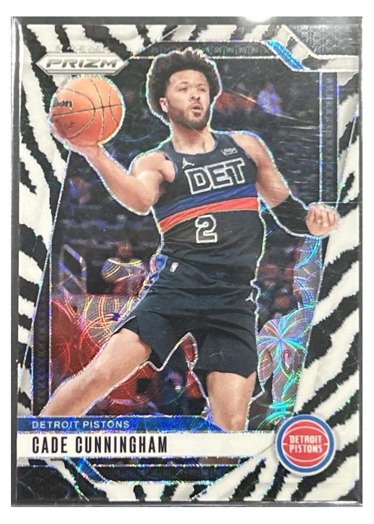 2024-25 Panini Prizm Base Set Cade Cunningham #41 card