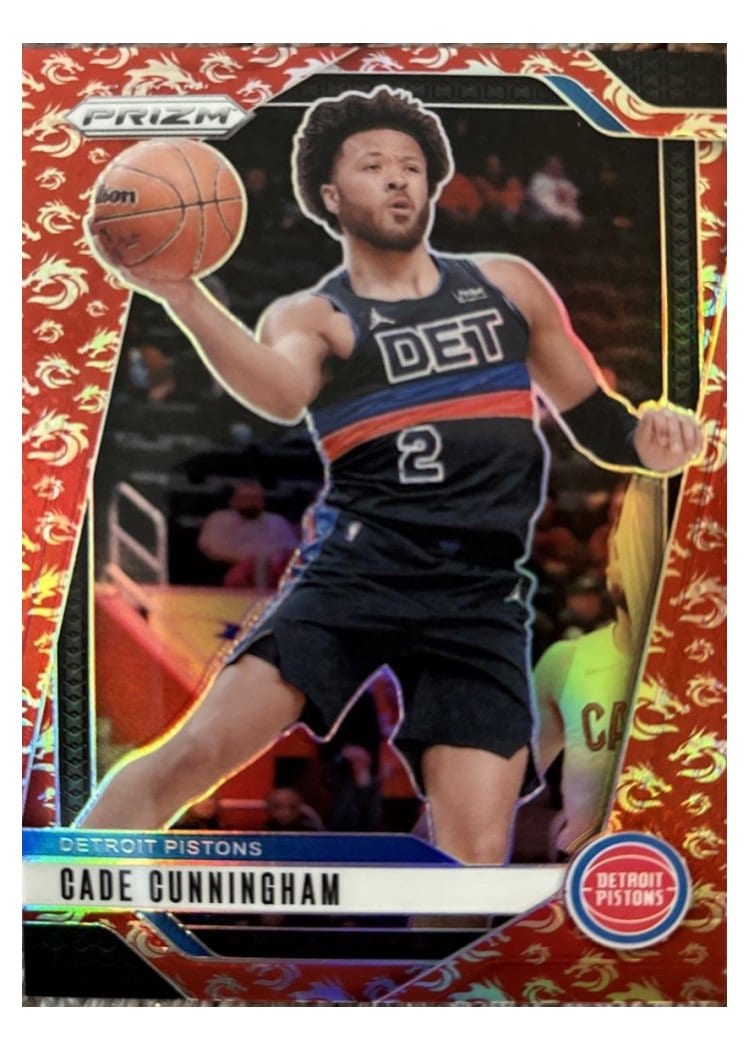 2024-25 Panini Prizm Base Set Cade Cunningham #41 card