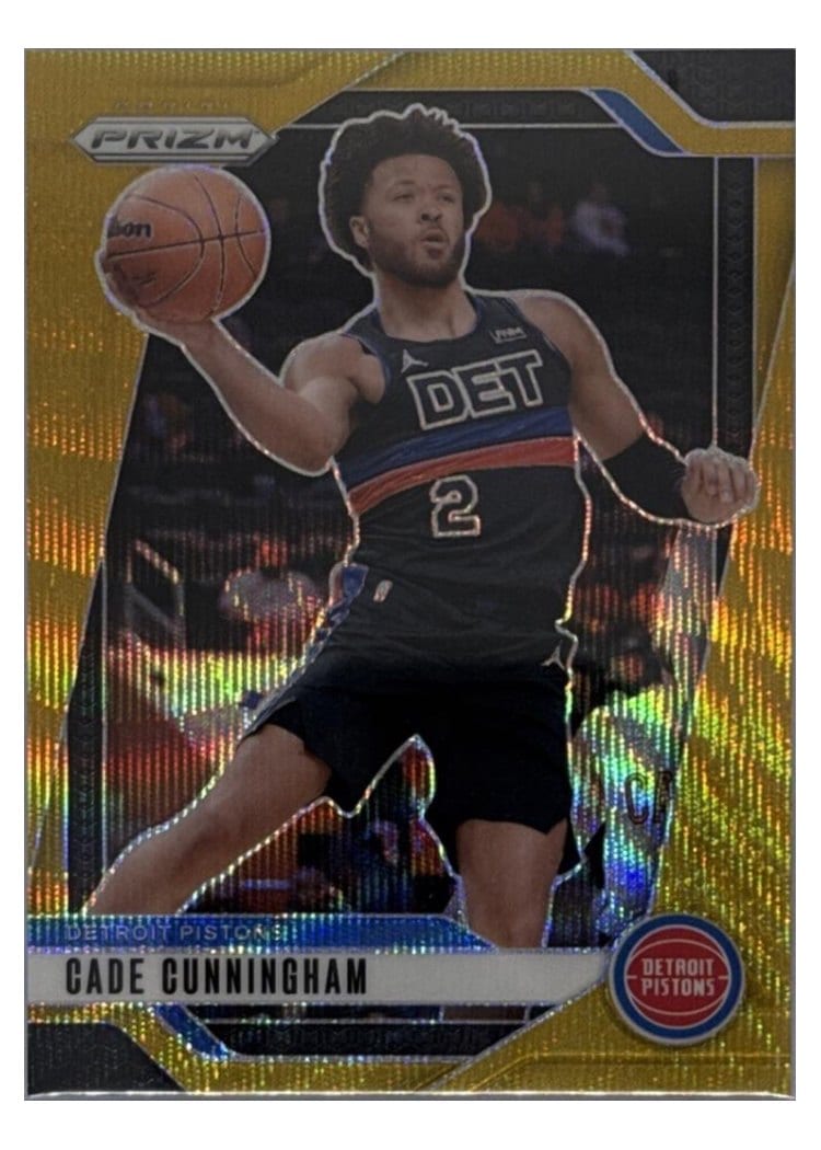 2024-25 Panini Prizm Base Set Cade Cunningham #41 card