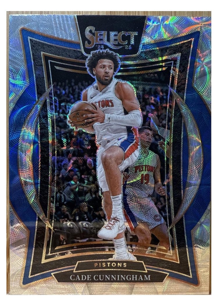 2024-25 Panini Select Base Set Cade Cunningham Scope Prizm #65 card