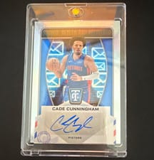 2024-25 Panini Totally Certified Signed Sealed and Delivered Cade Cunningham #SD-CAD