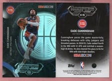 2025-26 NBA Hoops Hoopers Cade Cunningham #H-15 card