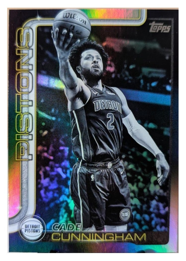 2025-26 Topps Base Set Cade Cunningham #40 card