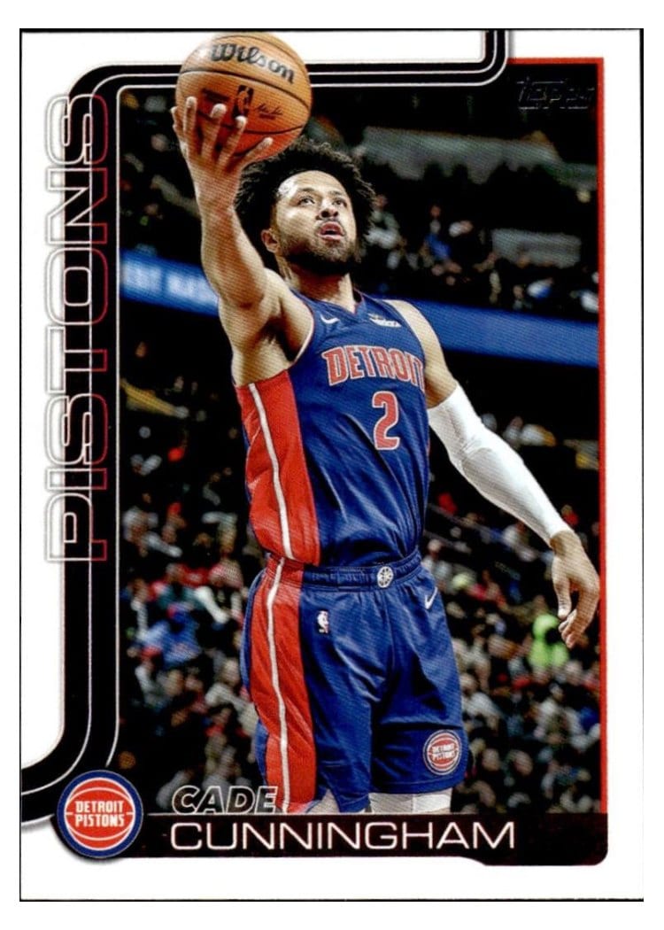 2025-26 Topps Base Set Cade Cunningham #40 card