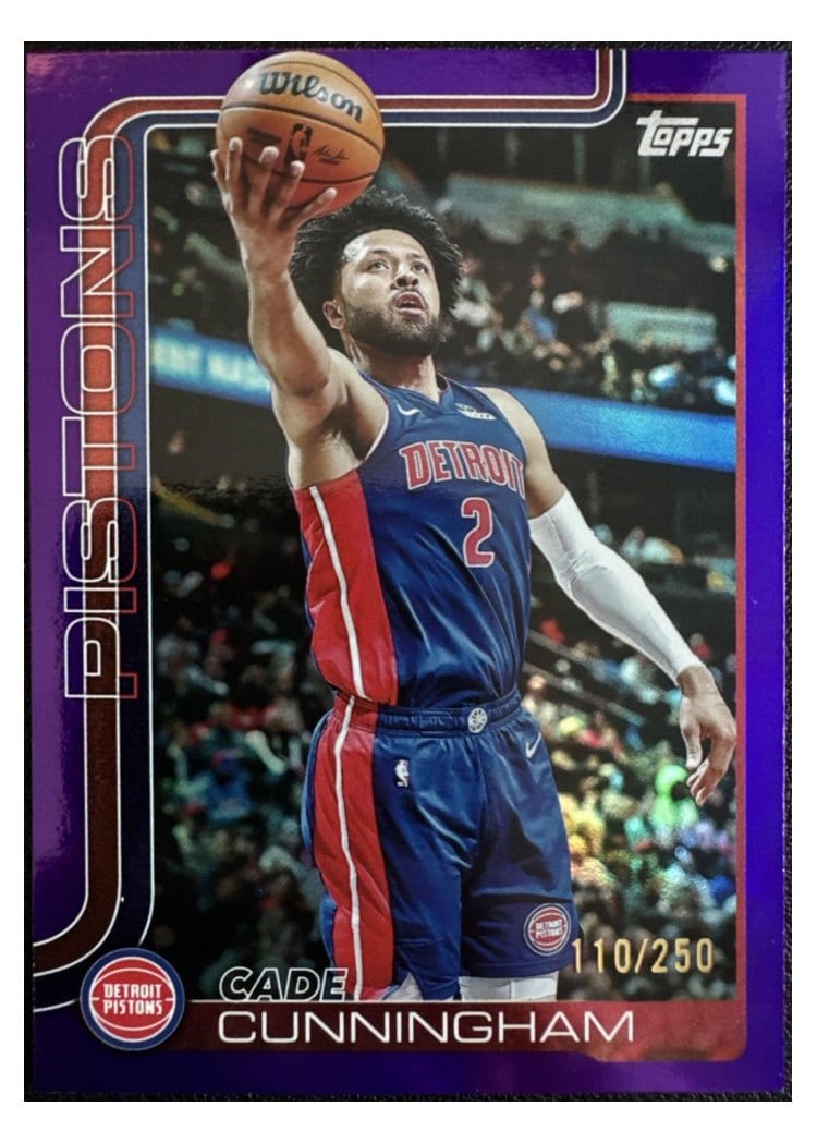 2025-26 Topps Base Set Cade Cunningham #40 card