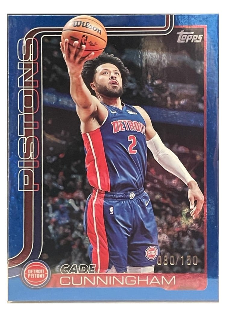 2025-26 Topps Base Set Cade Cunningham #40 card