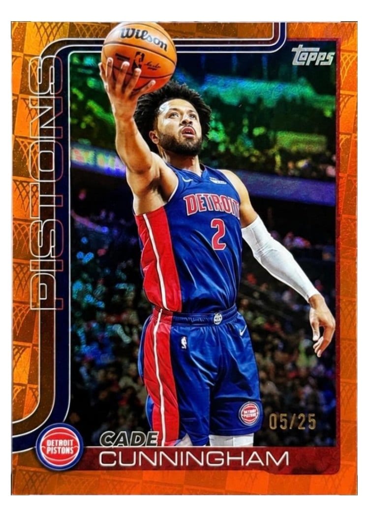 2025-26 Topps Base Set Cade Cunningham #40 card
