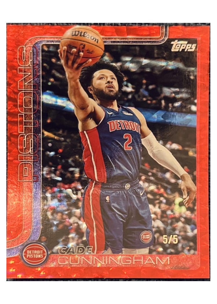 2025-26 Topps Base Set Cade Cunningham #40 card