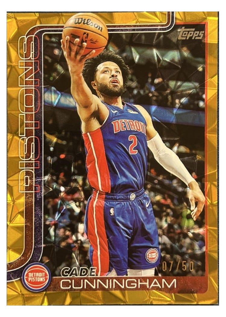 2025-26 Topps Base Set Cade Cunningham #40 card