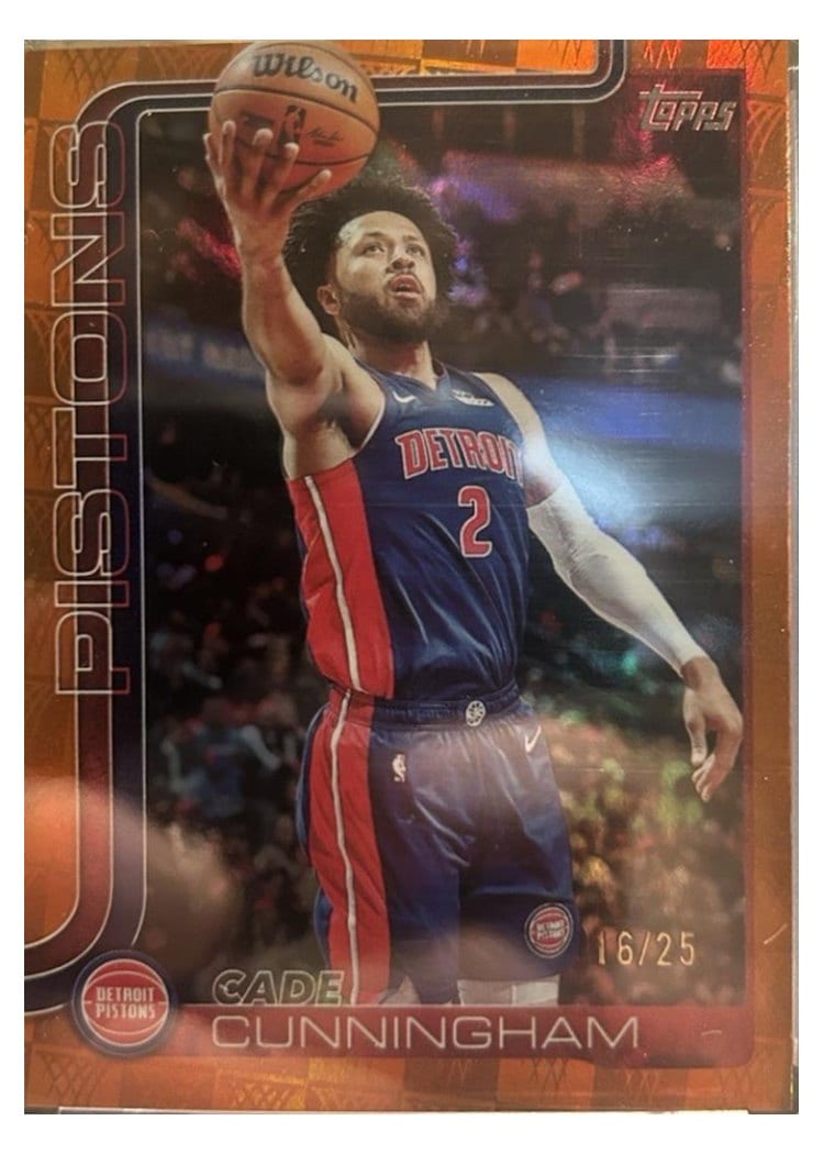 2025-26 Topps Base Set Cade Cunningham #40 card
