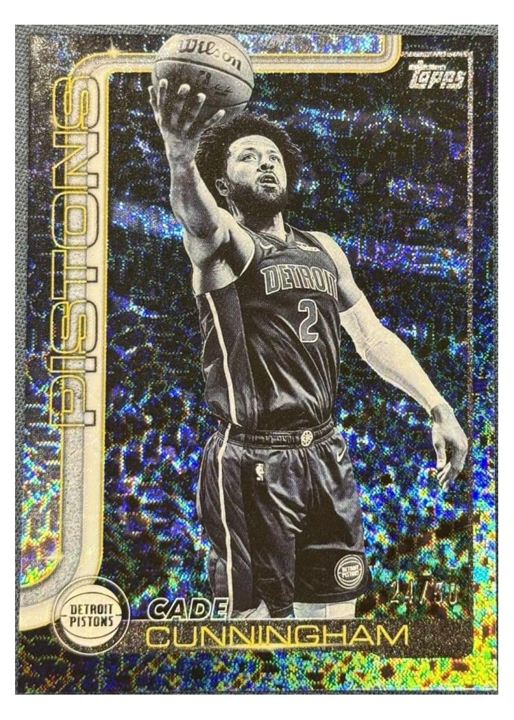 2025-26 Topps Base Set Cade Cunningham #40 card