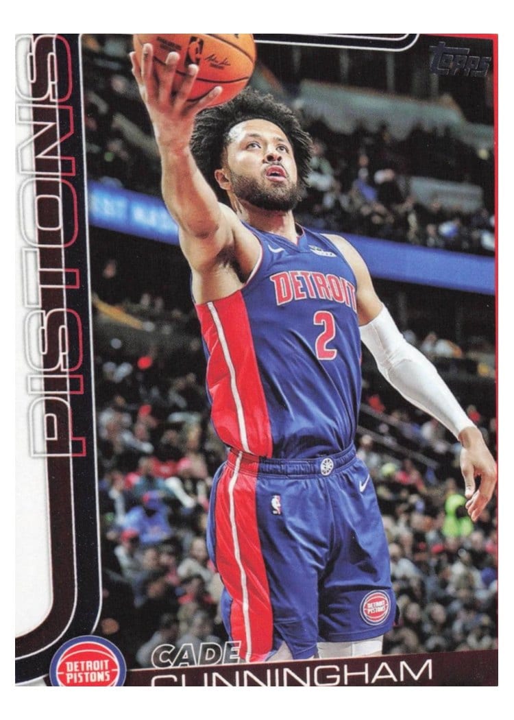 2025-26 Topps Base Set Cade Cunningham #40 card