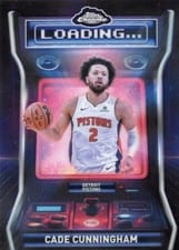 2025-26 Topps Chrome Loading... Cade Cunningham #LD-7