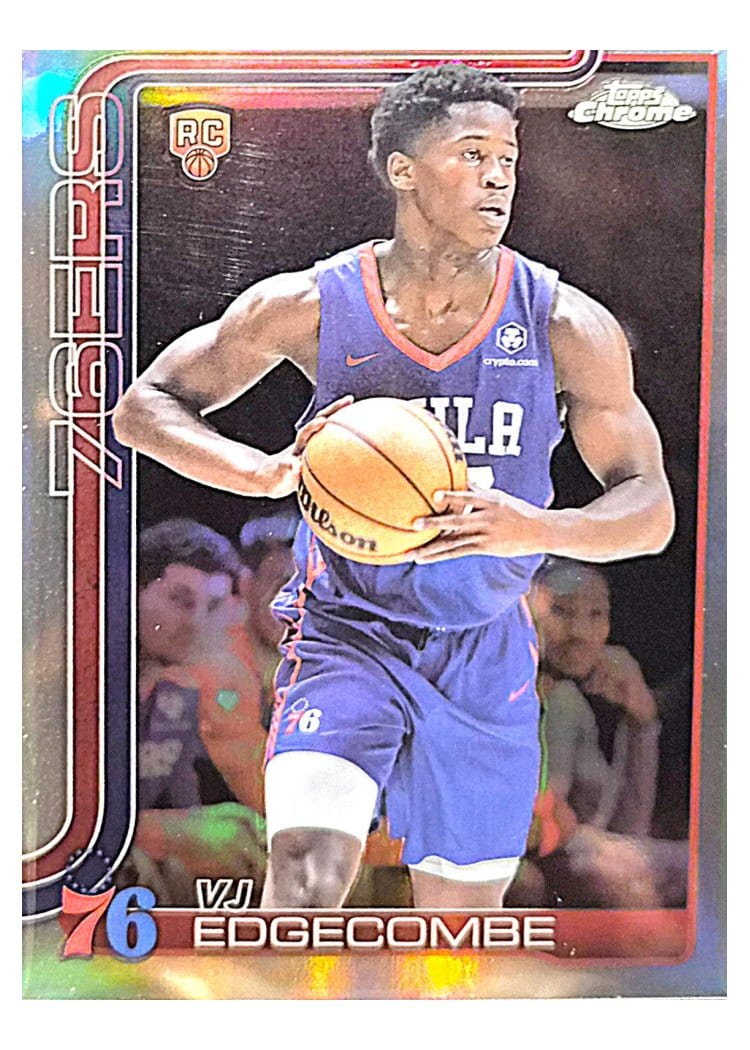 2025-26 Donruss Art Signatures Horizontal Cade Cunningham/VJ Edgecombe #9 card