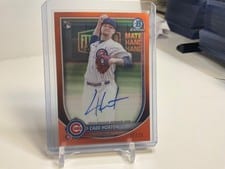 2025 Bowman Chrome Rookie Autographs Cade Horton #CRA-CH card