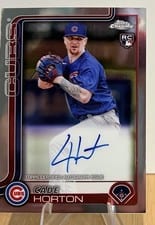 2025 Topps Chrome Update Autographs Cade Horton #RA-CH