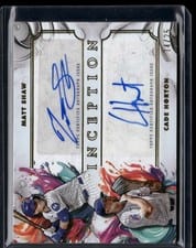 2025 Topps Inception Inception Dual Autographs Cade Horton #IDA-SH card