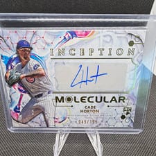 2025 Topps Inception Inception Molecular Autographs Cade Horton #IMA-CH card