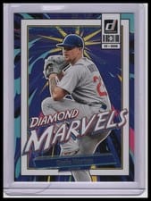 2026 Donruss Diamond Marvels Cade Horton #10 card