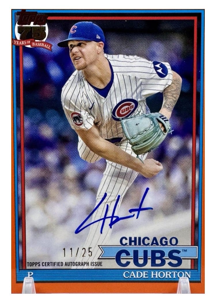 2026 Topps 1991 Topps Autographs Cade Horton #91A-CH card