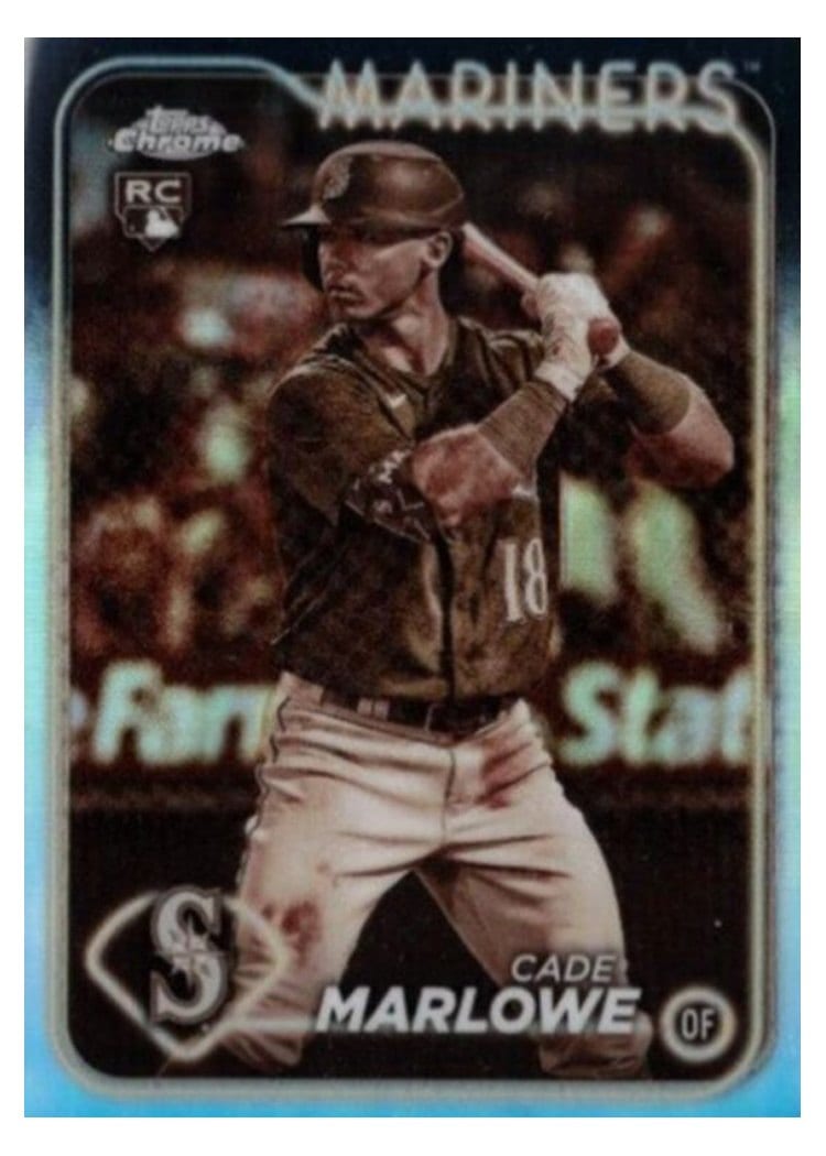 2024 Topps Chrome Base Set Cade Marlowe #266 card