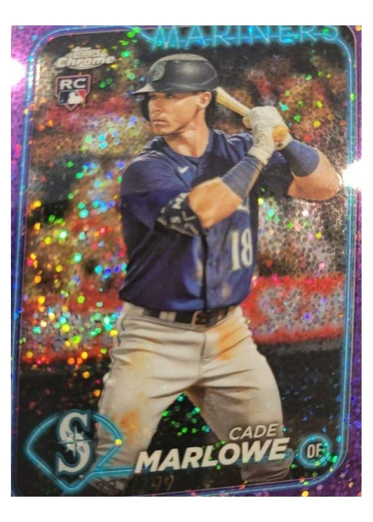 2024 Topps Chrome Base Set Cade Marlowe #266 card
