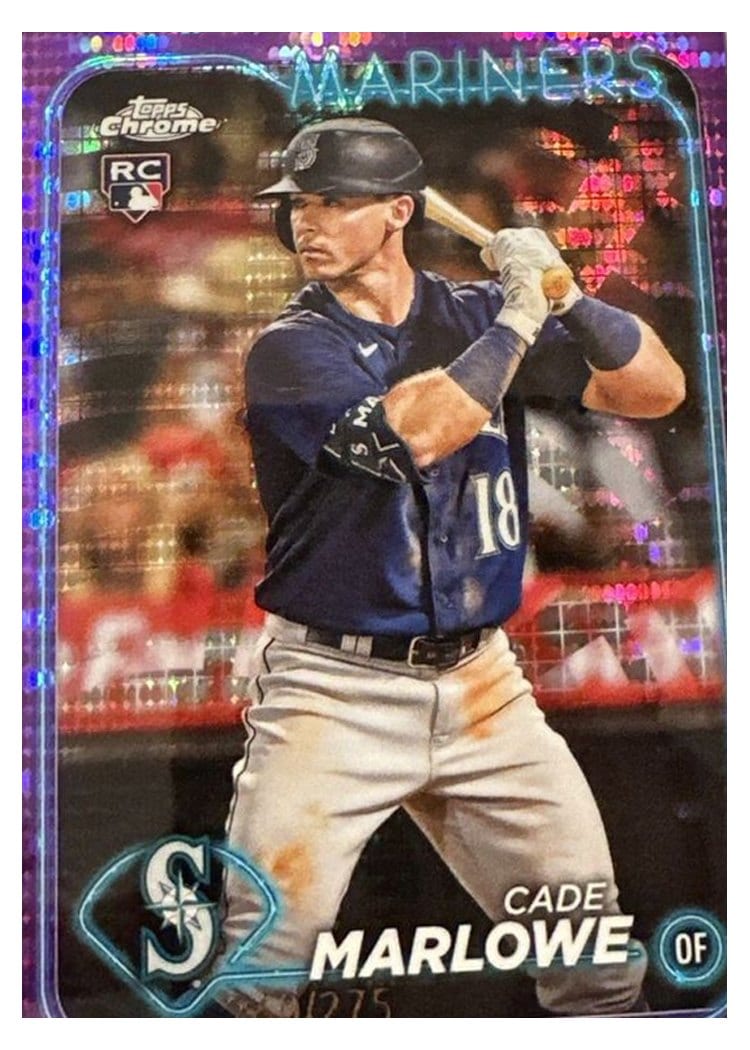 2024 Topps Chrome Base Set Cade Marlowe #266 card