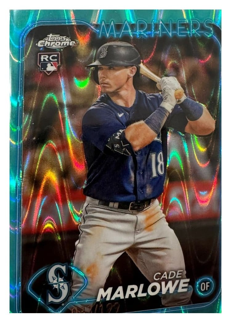 2024 Topps Chrome Base Set Cade Marlowe #266 card