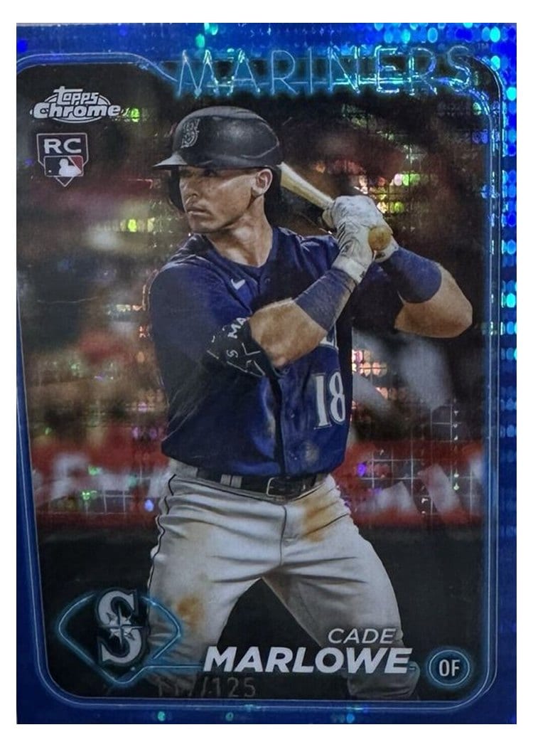 2024 Topps Chrome Base Set Cade Marlowe #266 card
