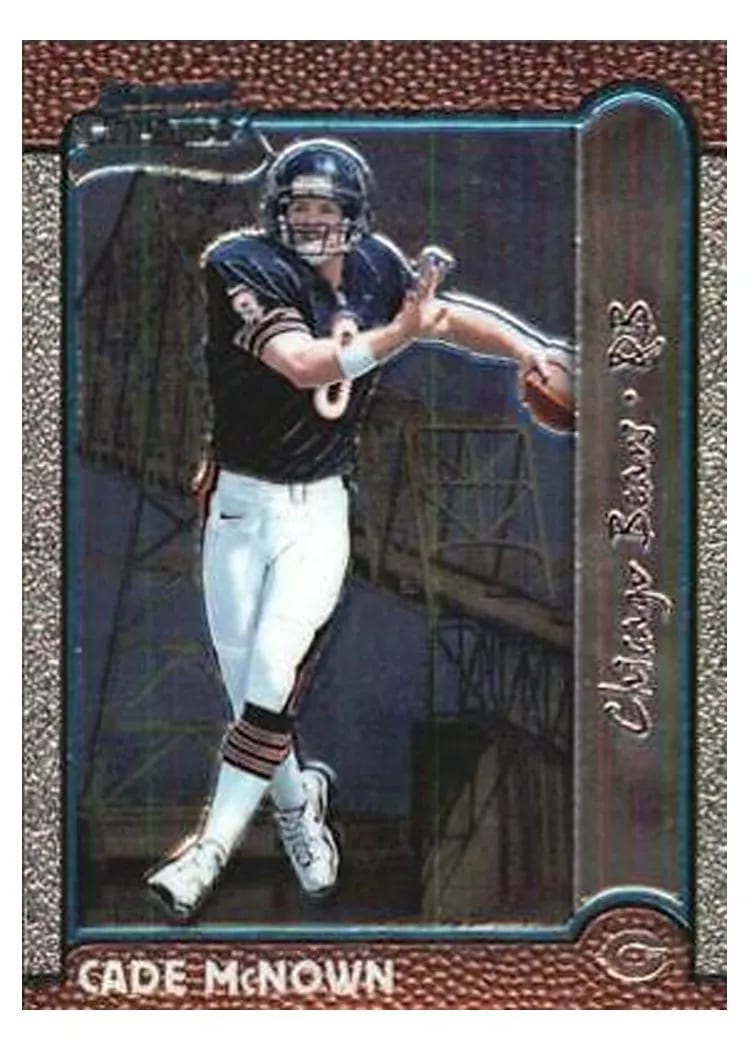 1999 Bowman Chrome Cade McNown #155 card