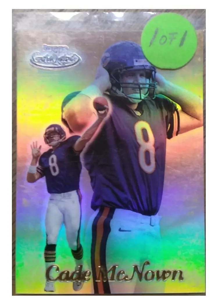 1999 Topps Gold Label Cade McNown #54 card