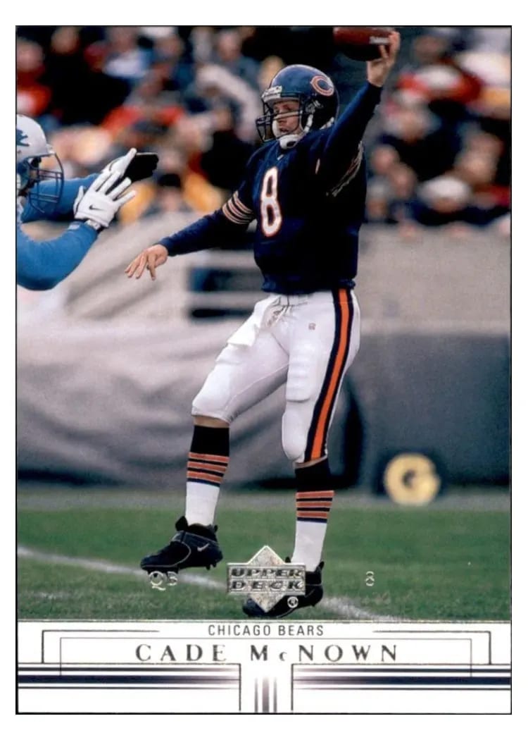 2001 Upper Deck Cade McNown #28 card