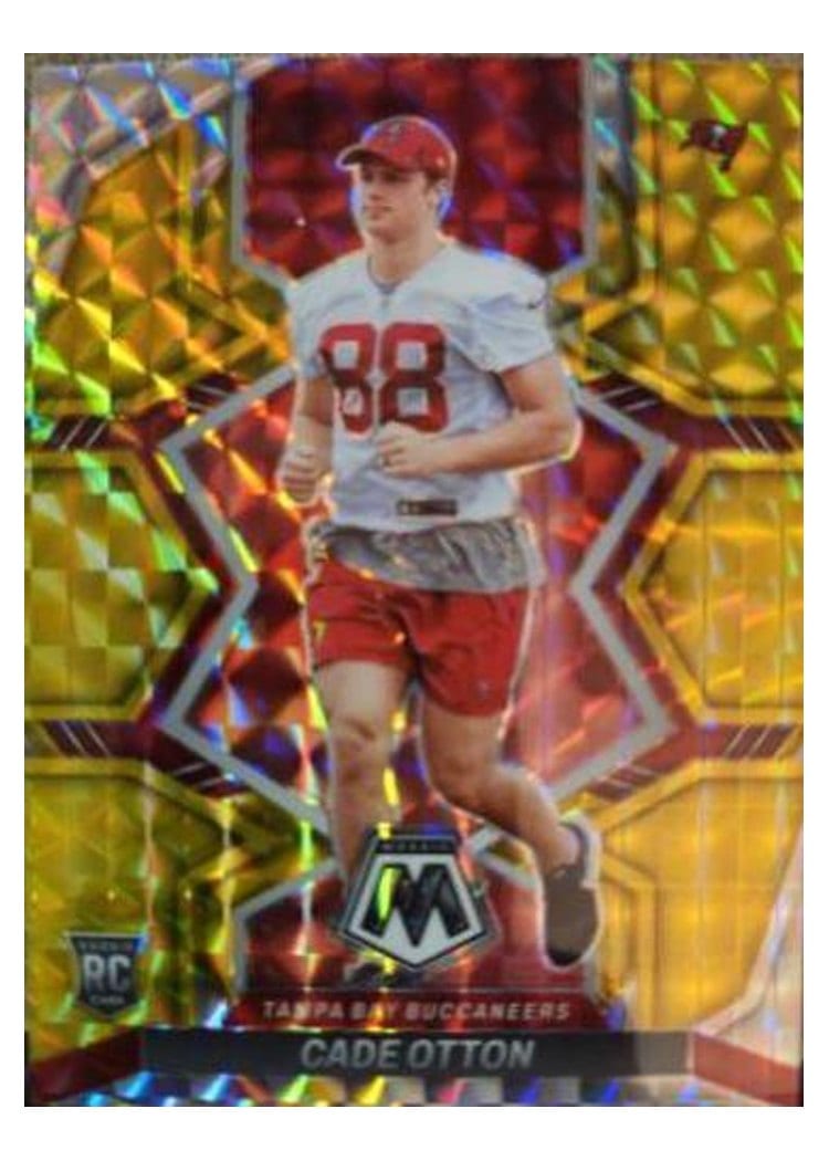 2022 Panini Mosaic Base Set Cade Otton Gold #361 card