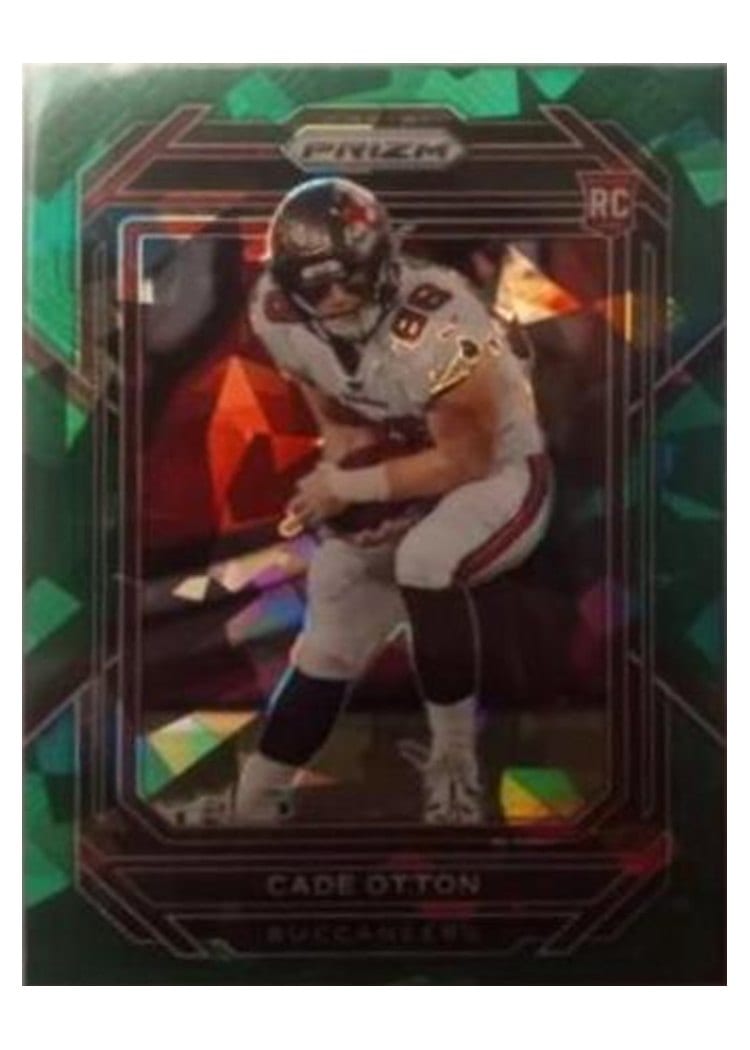 2022 Panini Prizm Base Set Cade Otton #362 card