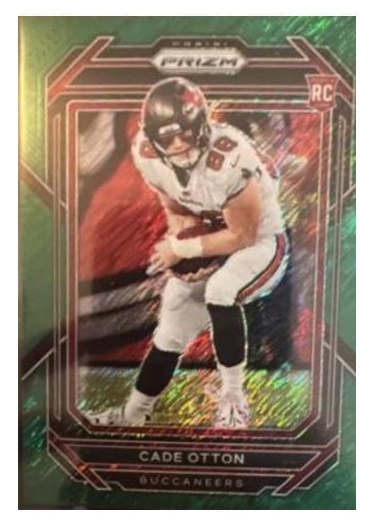 2022 Panini Prizm Base Set Cade Otton #362 card