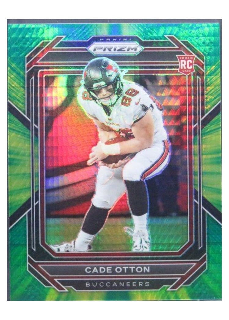 2022 Panini Prizm Base Set Cade Otton #362 card