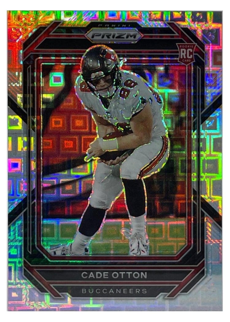 2022 Panini Prizm Base Set Cade Otton #362 card