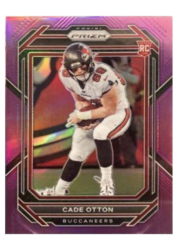 2022 Panini Prizm Base Set Cade Otton #362 card