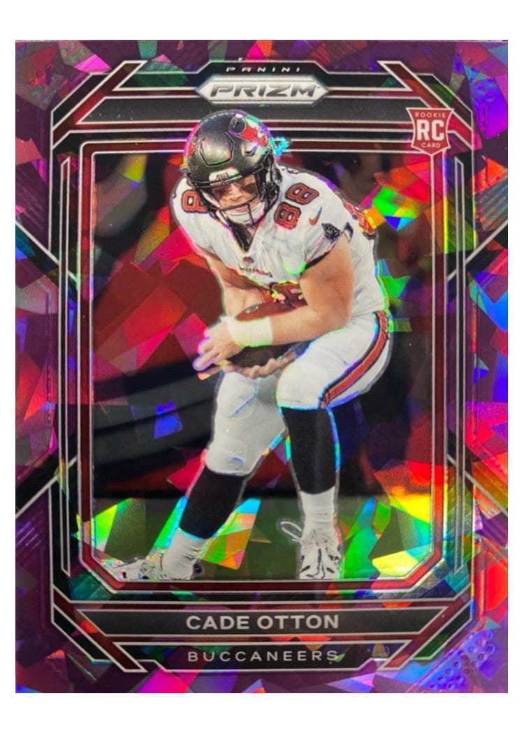 2022 Panini Prizm Base Set Cade Otton #362 card